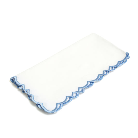 Sky Blue Embroidered Napkin