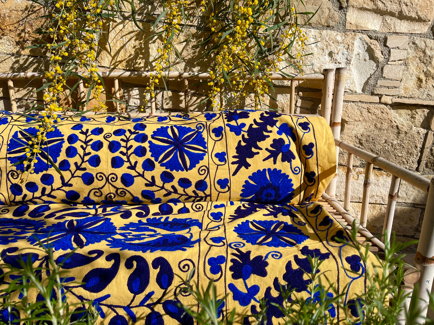 Cotton Suzani Throw