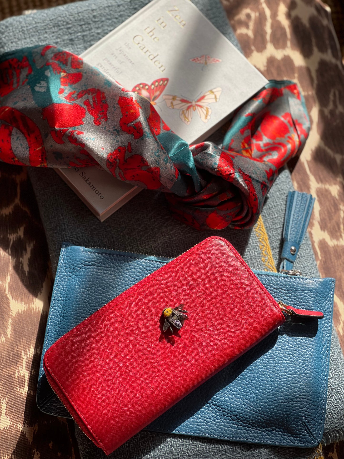 Redlia Silk Scarf
