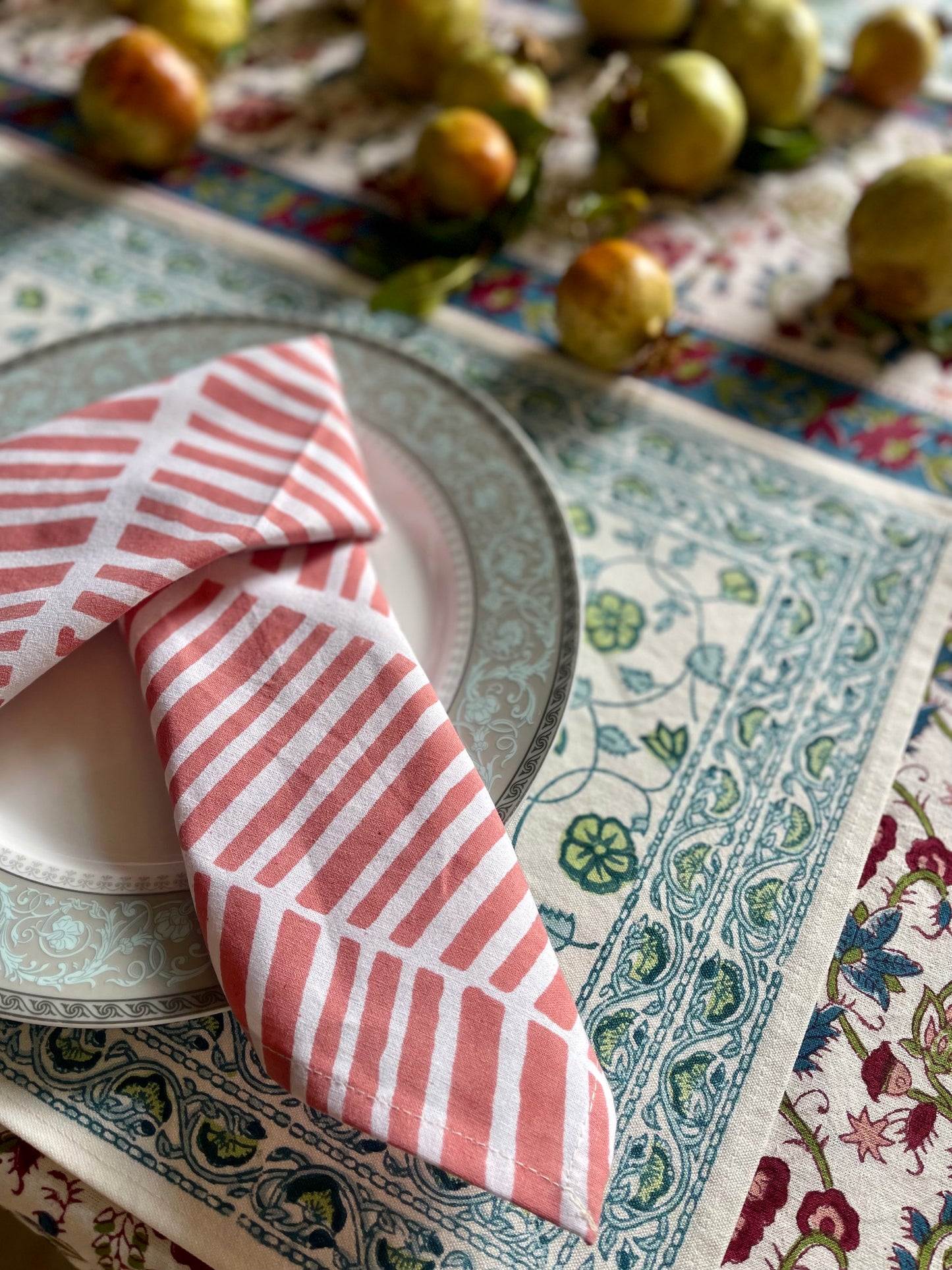 Stipe Cotton Napkin