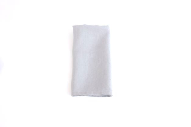 Linen Napkin blue/ Grey