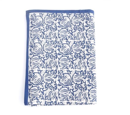 Blue Garden Tablecloth