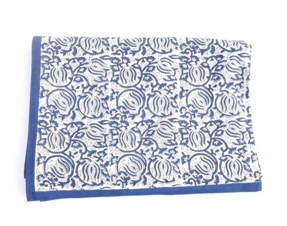 Blue Garden Tablecloth