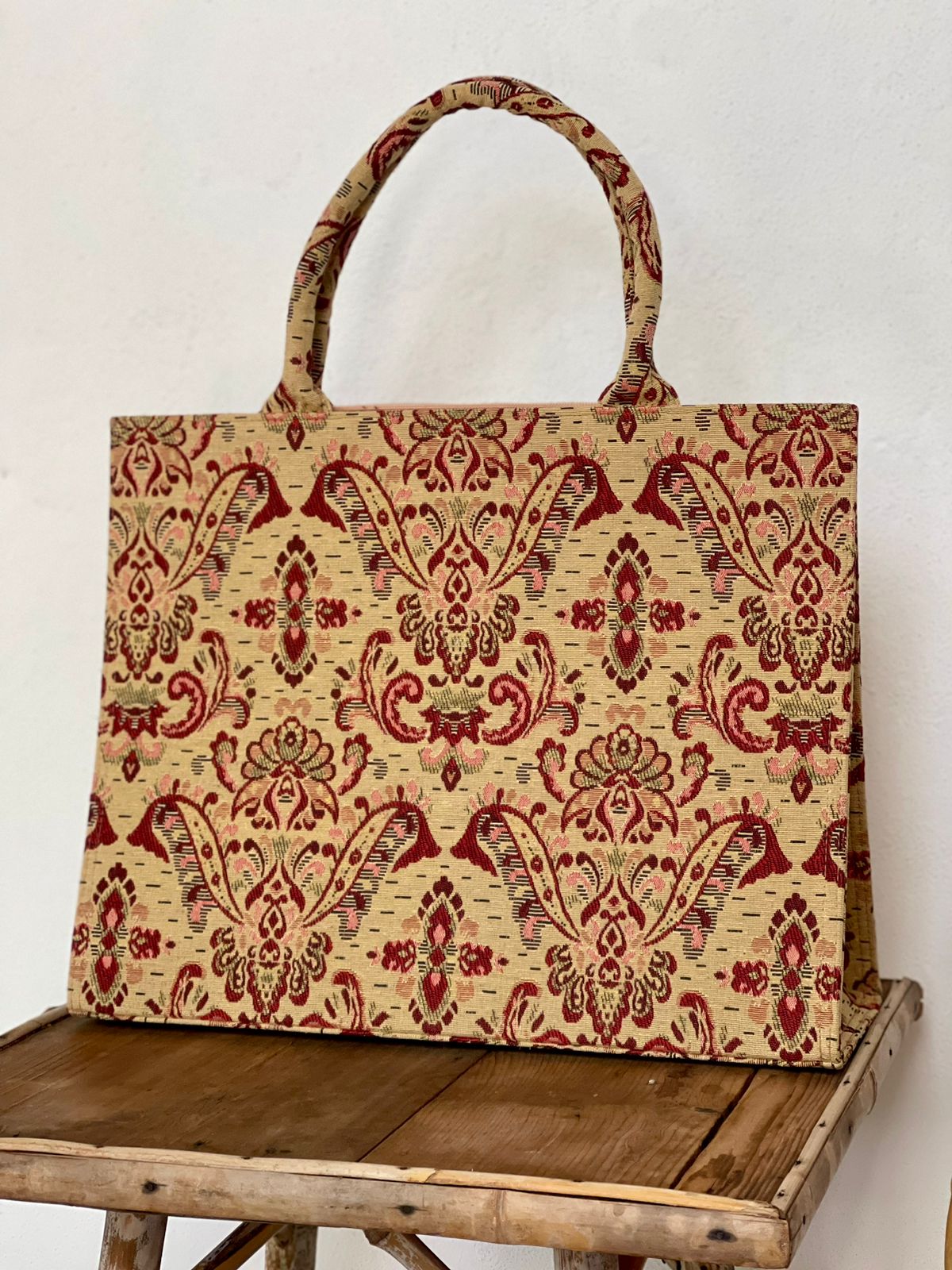 Jacquard Tote