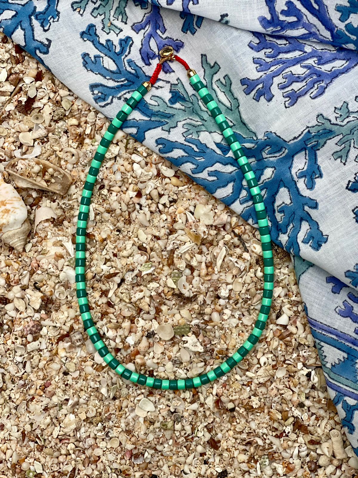 Summer Necklace Green