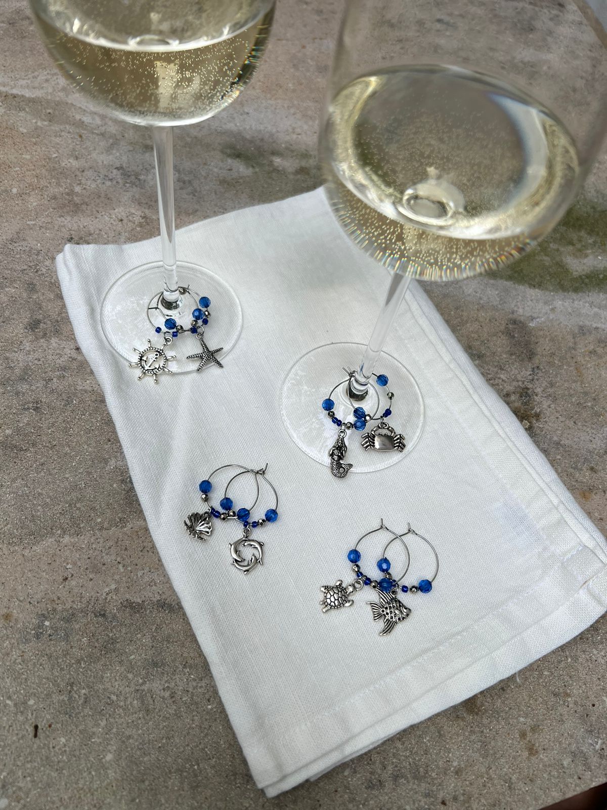 Wine Glass Charms
