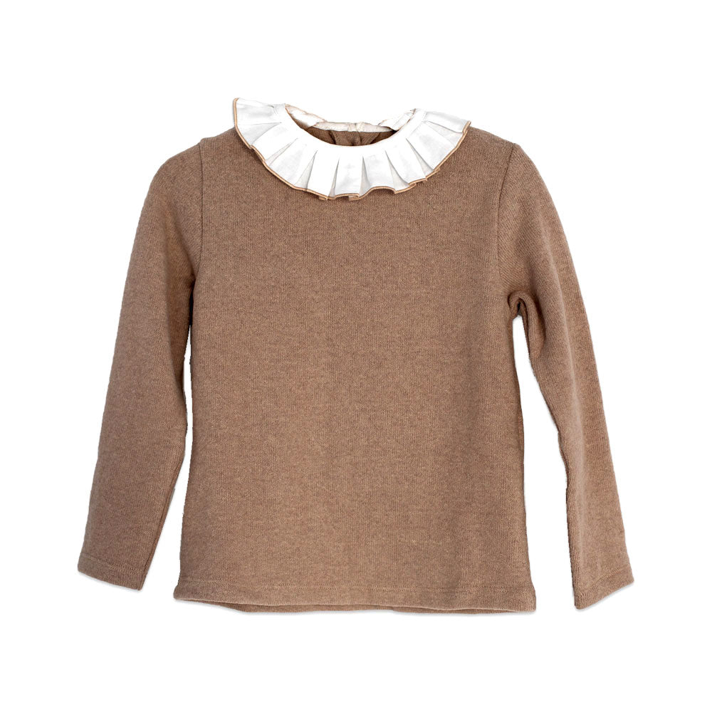 Ruffle Jumper Cream