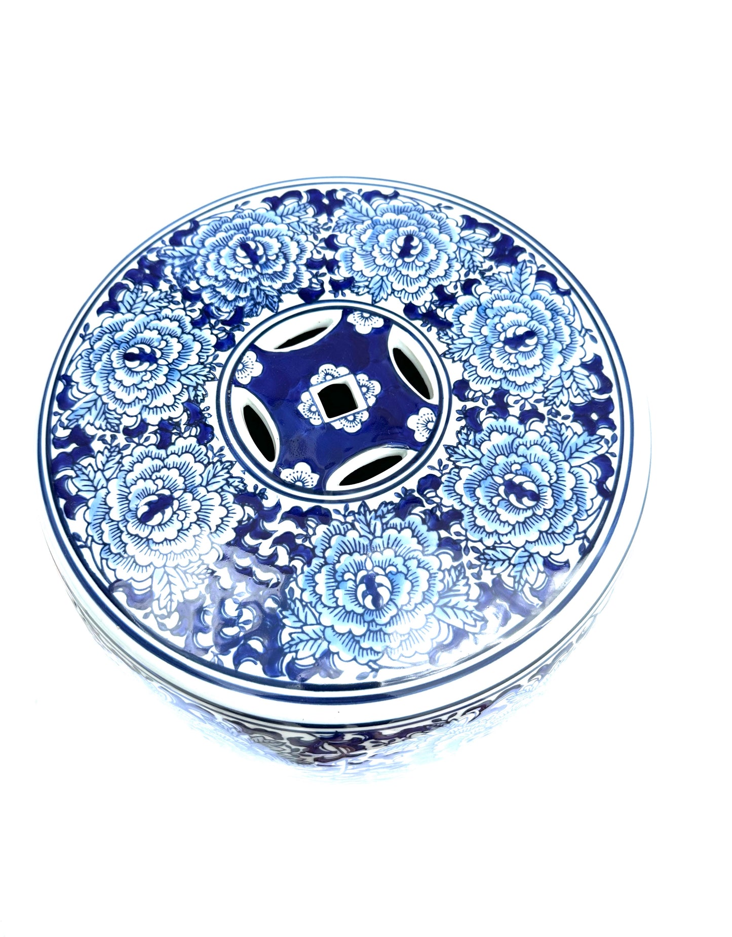 Oriental Blue Stool
