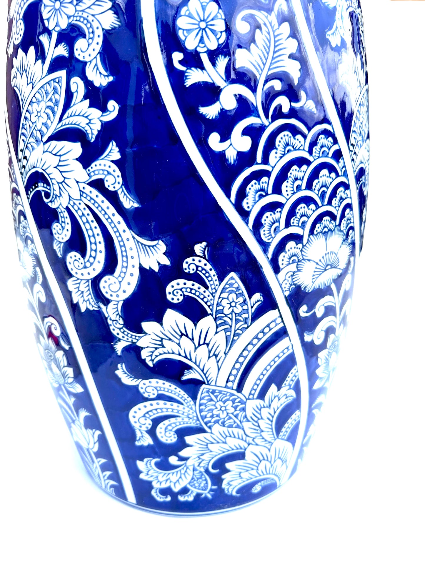 Oriental Blue Stool