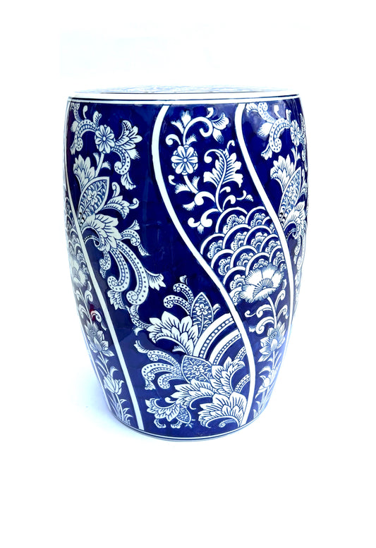 Oriental Blue Stool