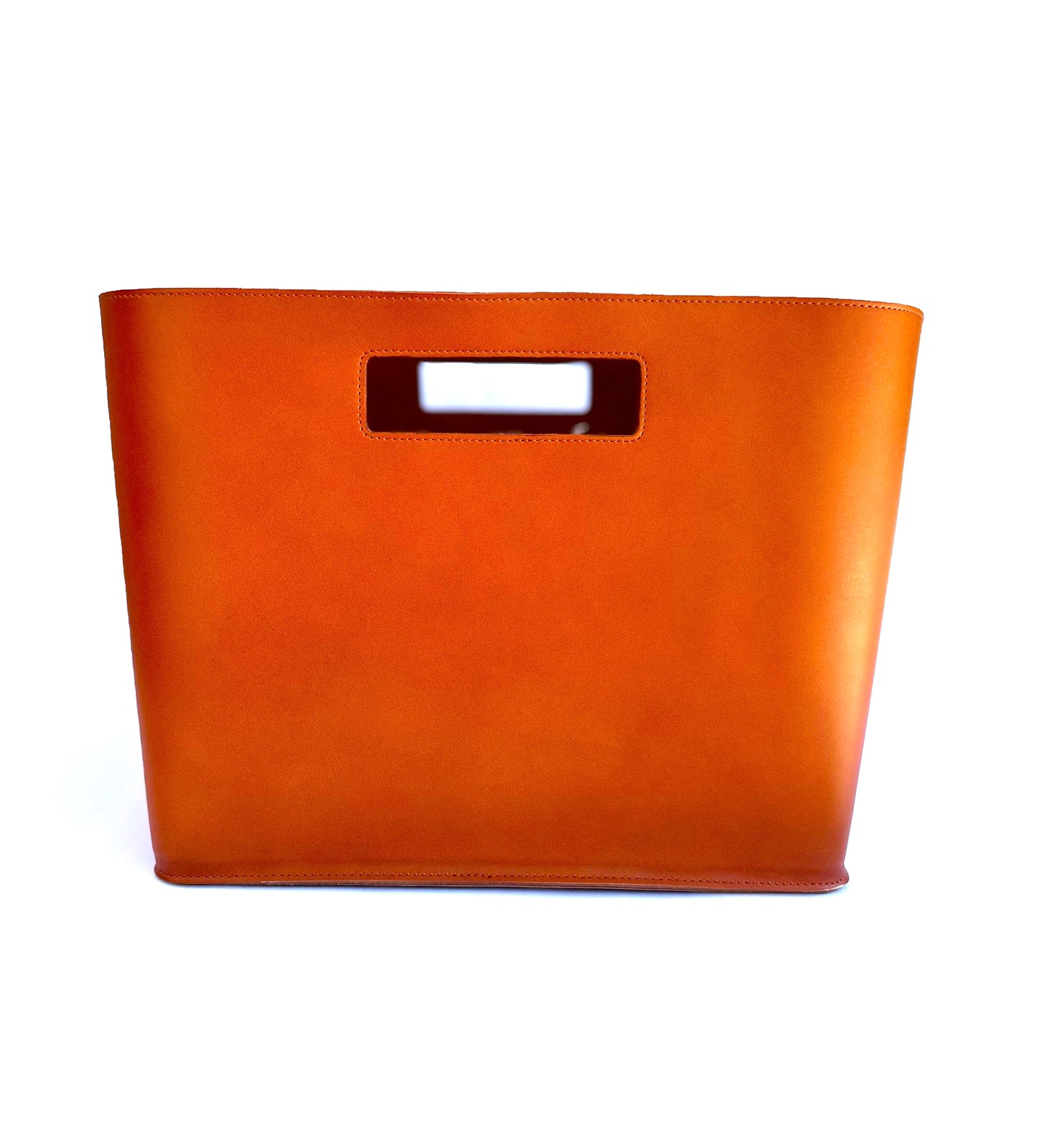 Leather Basket