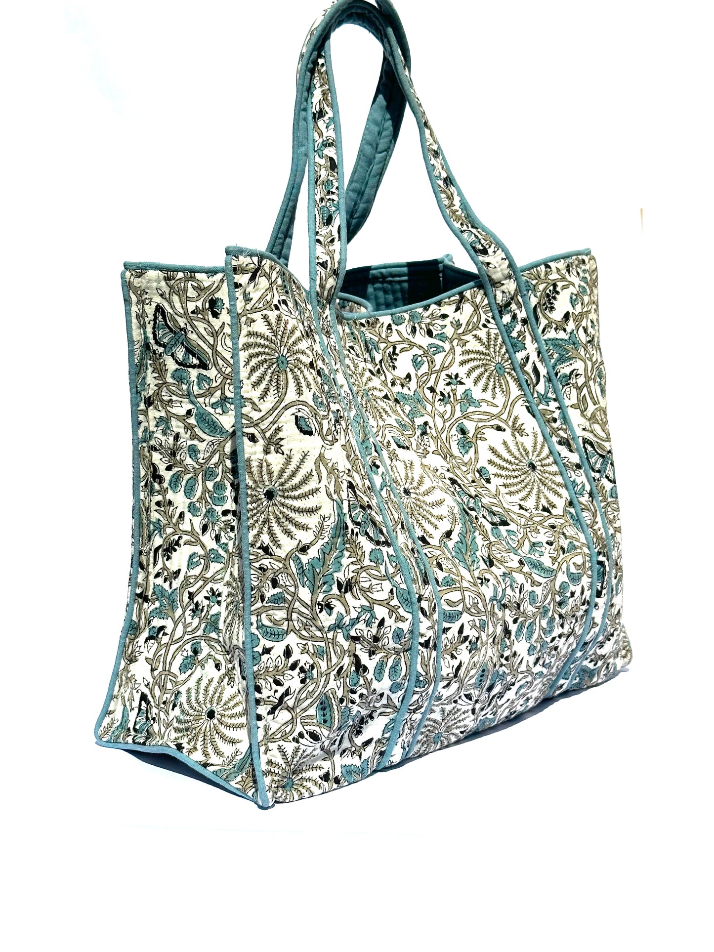 Green burst Tote Bag