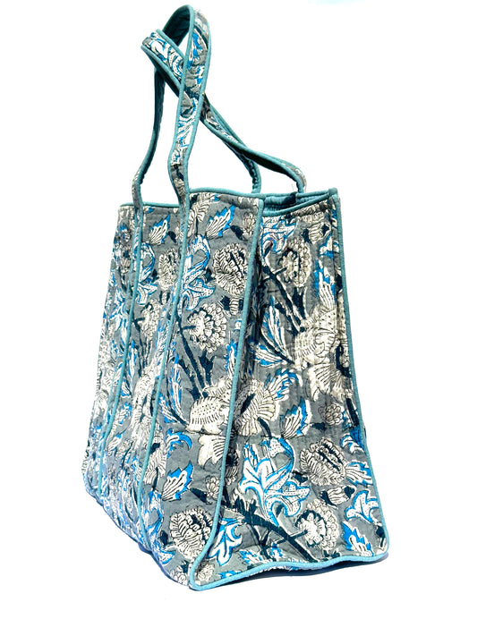 Petal Quilt Tote Bag