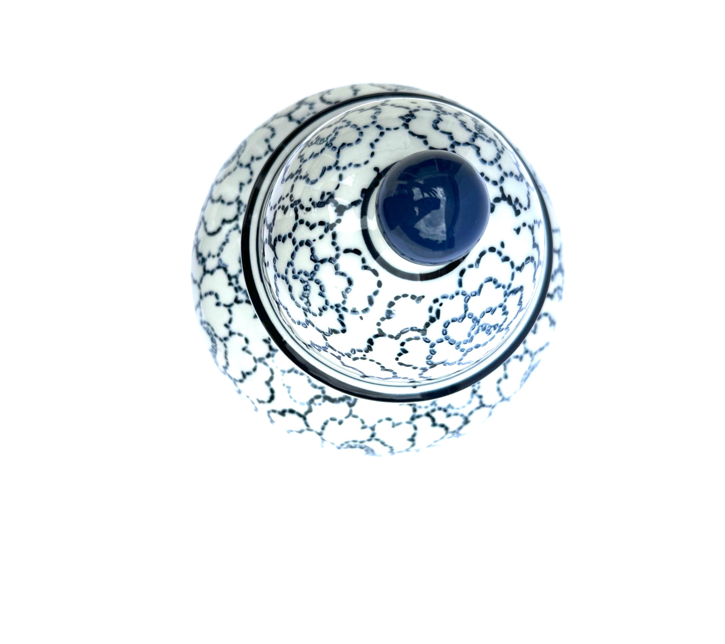 Petal Vase with Lid