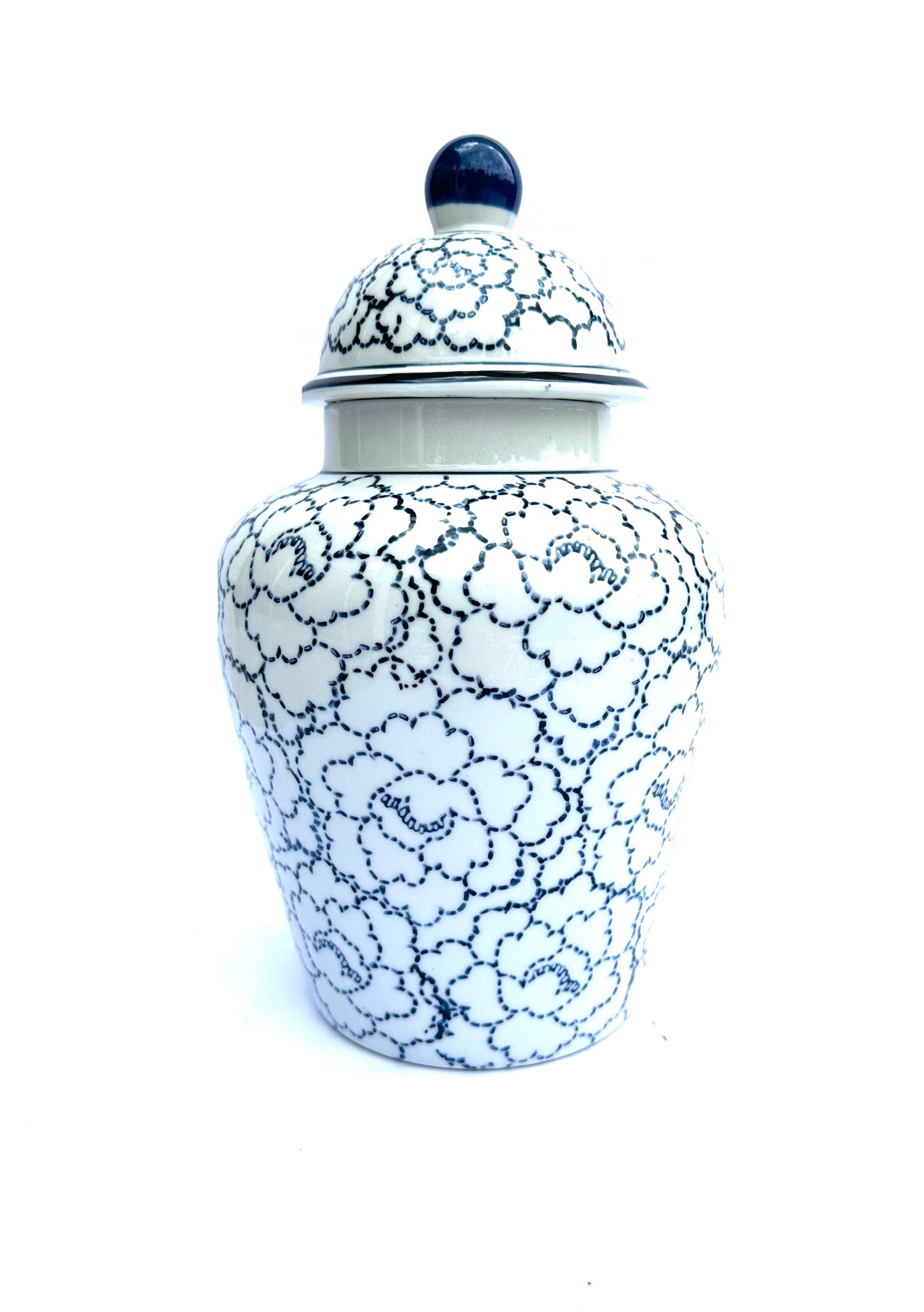 Petal Vase with Lid
