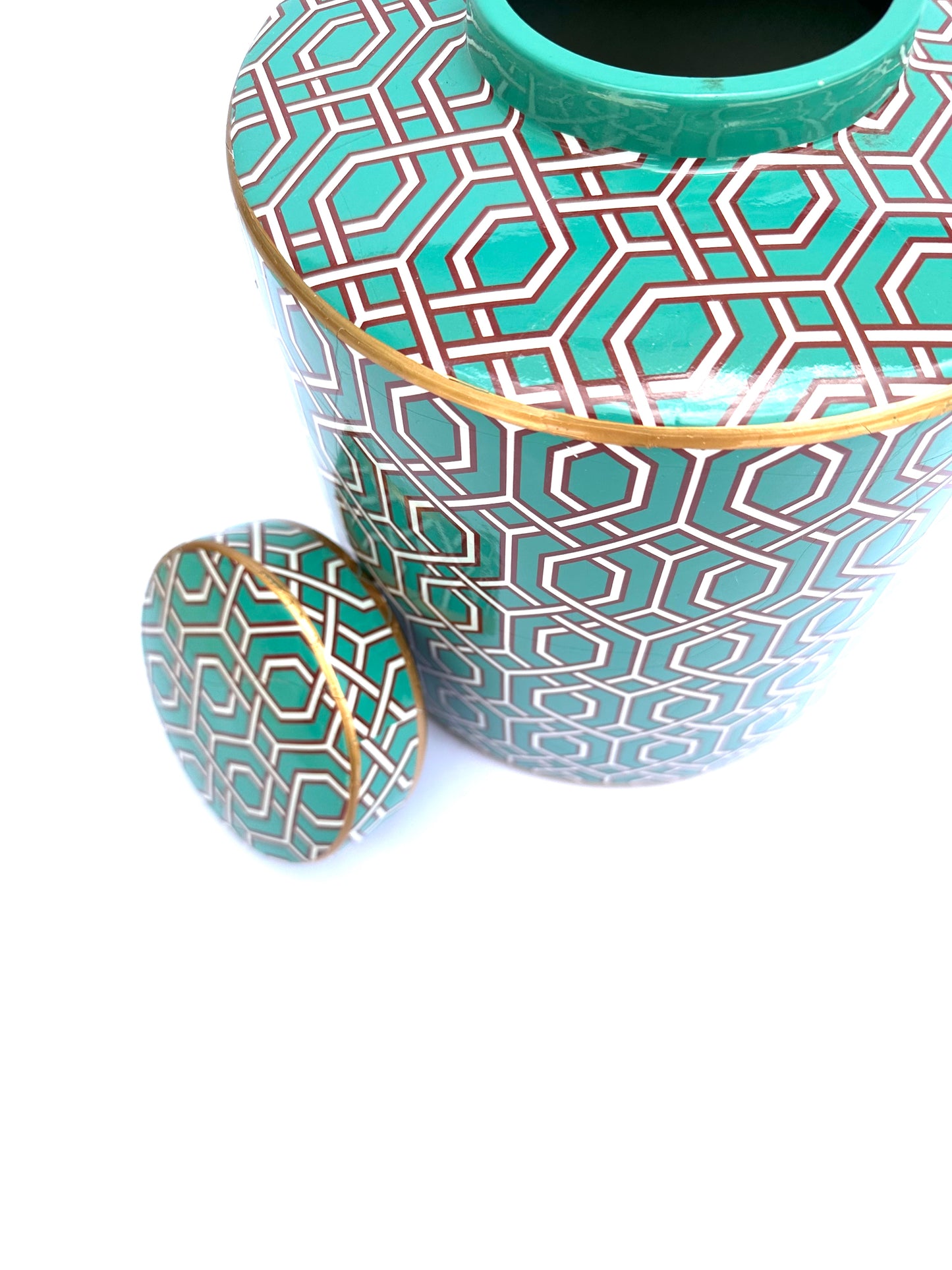 Green Porcelain Jar