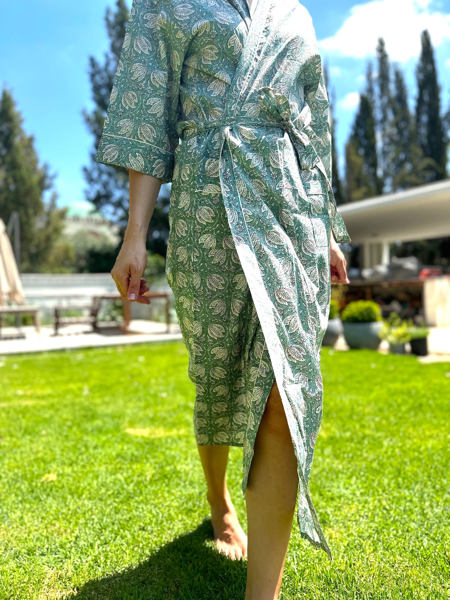 Breeze Cotton dressing gown