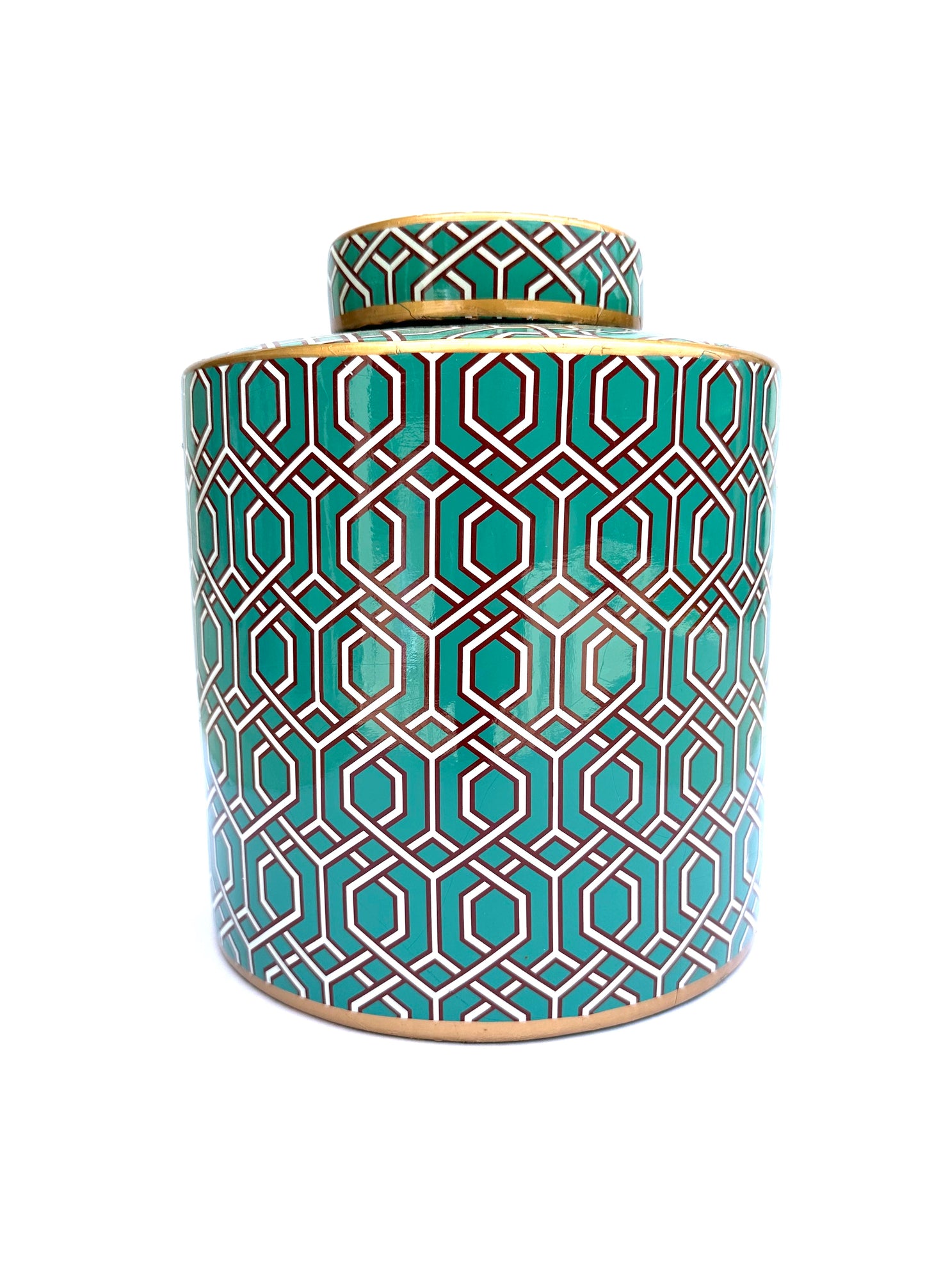 Green Porcelain Jar