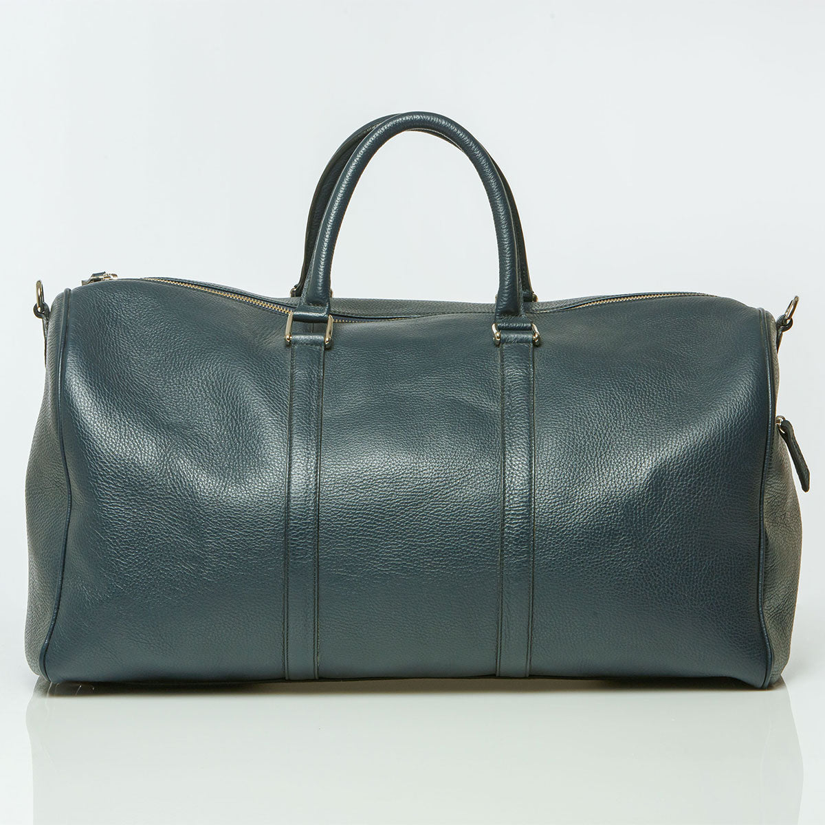 Leather Luggage Duffle Weekend Bag