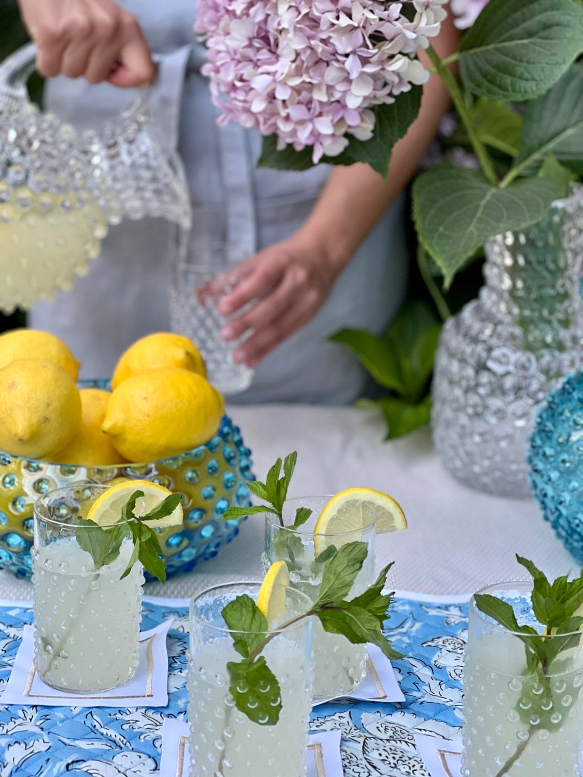 Hobnail Glass