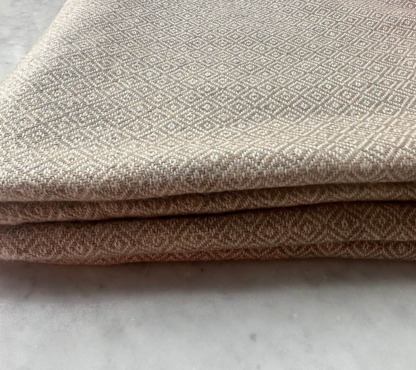 Cashmere Blanket Diamond Caramel