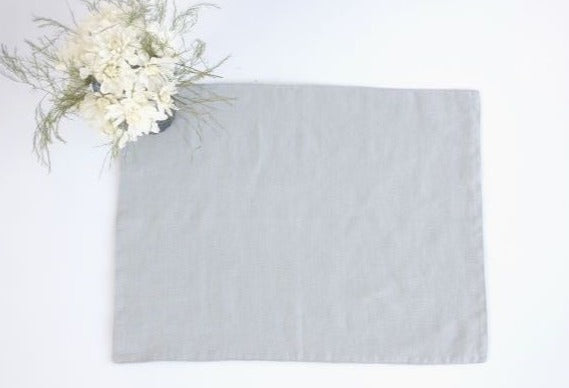 Double-faced Linen Placemat Grey