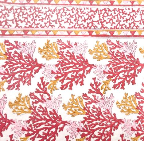 Coral Tablecloth