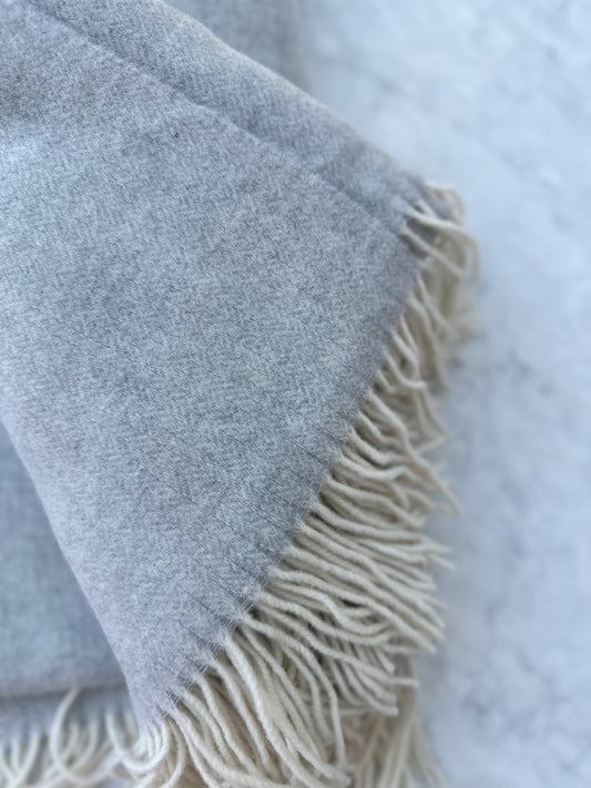 Herringbone Blanket Grey