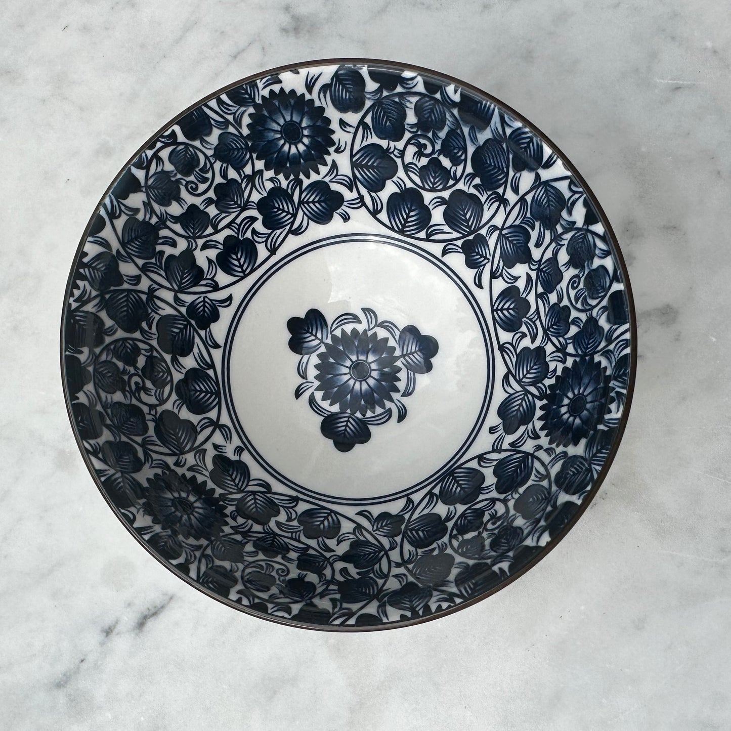 Mediterranean Porcelain Bowl (Set of 4)