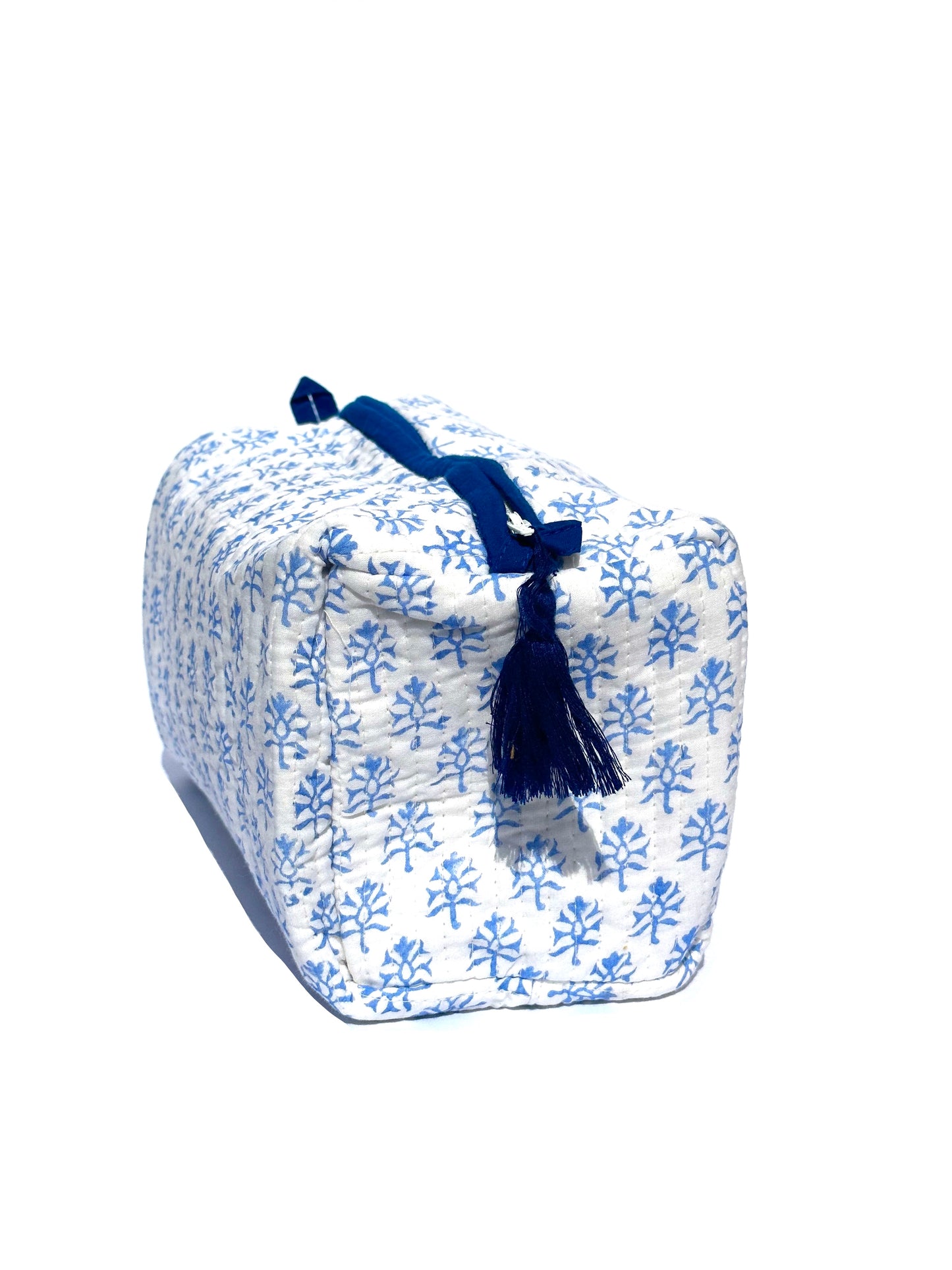 Blue blossom Cosmetic bag