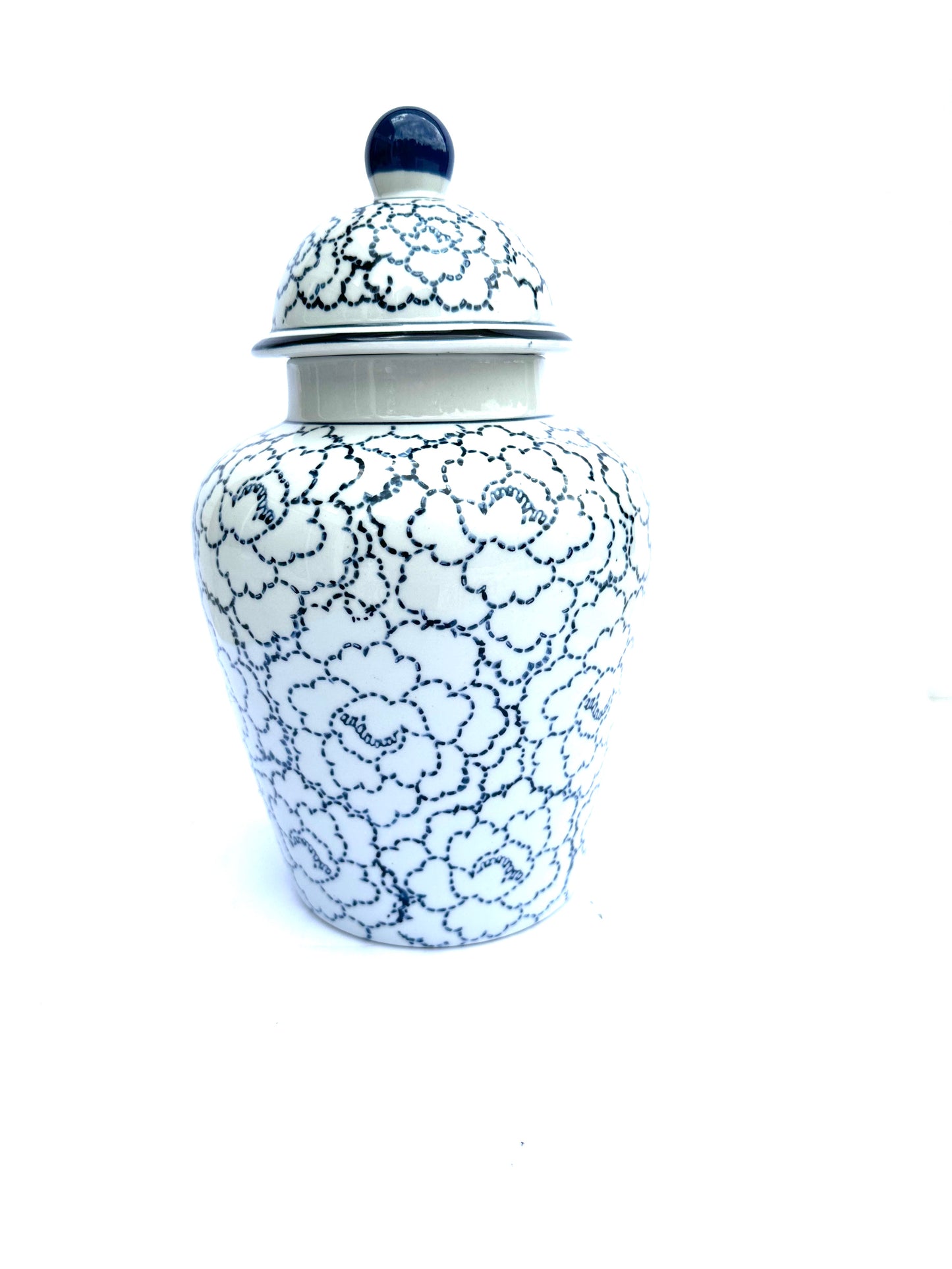 Petal Vase with Lid