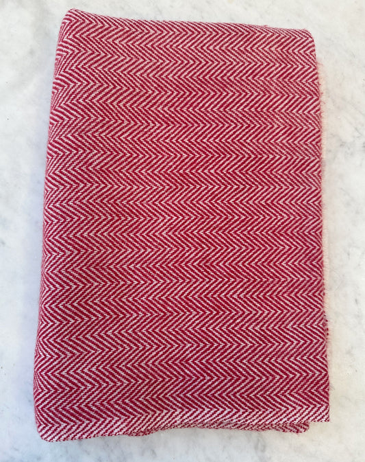 Cashmere Scarf Red